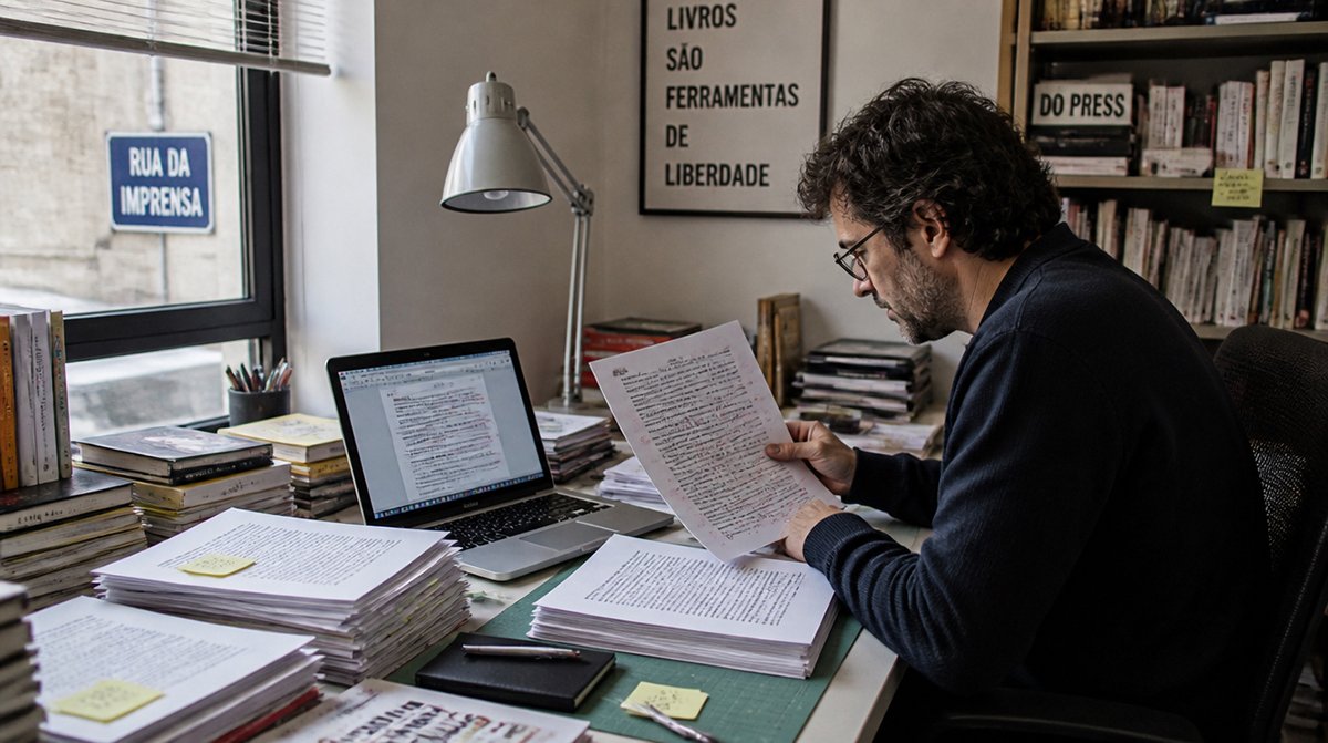 Do manuscrito à livraria: as etapas de publicar um livro, explicadas